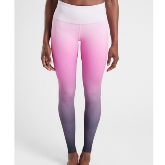 Athleta Pants & Jumpsuits Athleta Elataion Ombre Leggings Poshmark